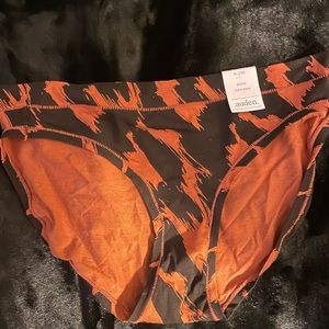 Auden bikini cotton blend underwear size XL (16) NWT